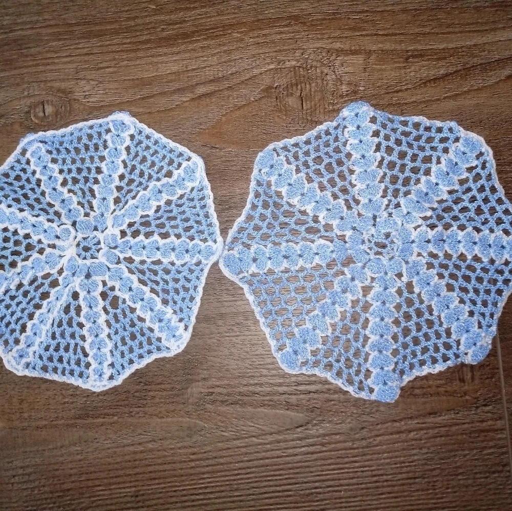 Crocheted napkins